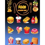 FOOD COLORING BOOK