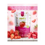 Foodry Dondurularak Kurutulmuş Çilek – Freeze Dry Çilek 17g | Katkısız Çıtır Meyve Atıştırmalığı