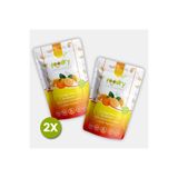Foodry Freeze-Dry Cennet Hurması (Freeze Dried Persimmon) | Dondurularak Kurutulmuş Meyve Kurusu 17g *2