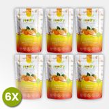 Foodry Freeze-Dry Cennet Hurması (Freeze Dried Persimmon) | Dondurularak Kurutulmuş Meyve Kurusu 17G * 6 - 102 gr