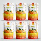 Foodry Freeze-Dry Cennet Hurması (Freeze Dried Persimmon) | Dondurularak Kurutulmuş Meyve Kurusu 20g *6 - 6 Adet