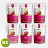 Foodry Freeze-Dry Çilek (Freeze Dried Strawberry) | Dondurularak Kurutulmuş Meyve Kurusu 17G*6 - 102 gr