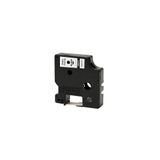 Foogy Dymo D1 Muadili Thermal Plastik Şerit Etiket Şeffaf 12 mm x 7 mt