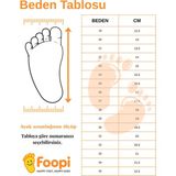 Foopi Glossy Işıklı Cırtlı-Lastikli Kız Spor Ayakkabı 26-30 - Pudra