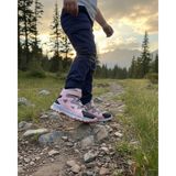 Foopi Trekfo Kız Trekking Cırtlı-Lastikli Çocuk Botu 31-35 - Pembe - Gri