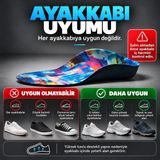 Foot Care & Technology UCBL Ortopedik Tabanlık | İçe Basma Sorunu İçin Yüksek Kavis Destekli EVA Tabanlık 22–39