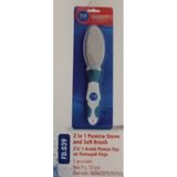 FOOT DOCTOR 2'Sİ 1 ARADA POMZA TAŞI VE YUMUŞAK FIRÇA FD 0039