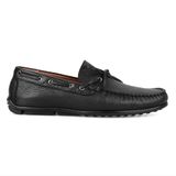 FootCourt Erkek Fiyonklu Siyah Loafer Günlük Ayakkabı Siyah 39