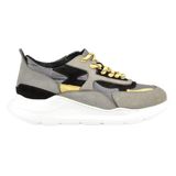 FootCourt Gri Kadın Spor Sneakers Hafif Taban Gri 40