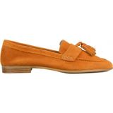 FootCourt Hardal Süet Püskül Detaylı Kadın Loafer