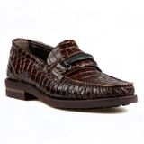 FootCourt Loafer Kahverengi Toka Detaylı Erkek Makosen