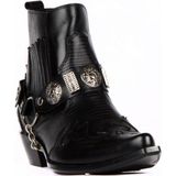 FootCourt Western Siyah Erkek Kovboy Botu
