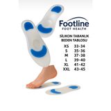 footlıne foot healthly Tam Ortopedik Anatomik Silikon Ayakkabı Tabanligi Topuk Dikeni Tabanlik