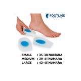 footlıne foot healthly Tam Ortopedik Anatomik Silikon Ayakkabı Topukluk Topuk Dikeni Tabanlık