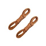 Foottab 70 cm Yassı Mumlu Bağcık, Spor Klasik Ayakkabı Bağcığı Ipi, 1 Çift, Shoe Laces - Taba