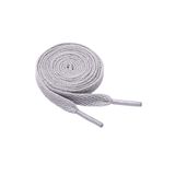 Foottab Ayakkabı Bağcığı 120 Cm Yassı Converse Bağcık Spor Ayakkabı Bağı Ipi-açık Gri