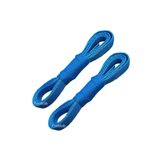 Foottab Ayakkabı Bağcığı 120 Cm Yassı Converse Bağcık Spor Ayakkabı Bağı Ipi-açık Mavi