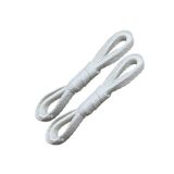 Foottab Ayakkabı Bağcığı 120 Cm Yassı Converse Bağcık Spor Ayakkabı Bağı Ipi-beyaz