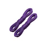 Foottab Ayakkabı Bağcığı 120 Cm Yassı Converse Bağcık Spor Ayakkabı Bağı Ipi-mor