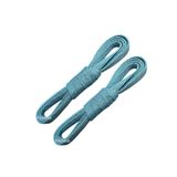 Foottab Ayakkabı Bağcığı 120 Cm Yassı Converse Bağcık Spor Ayakkabı Bağı Ipi-turkuaz