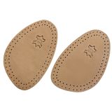 Foottab Ayakkabı Numara Küçültme Pedi, Deri Ön Yarım Tabanlık, Stiletto Kaydırmaz Ayakkabı Tabanlığı, 1 Çift (40-46, Naturel)