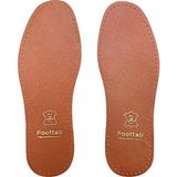 Foottab Exclusive Hakiki Deri Ayakkabı Tabanlığı, Parfümlü Koku Önleyici Ter Emici 1 Çift Kahve - 40 - 41