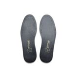 Foottab Exclusive Hakiki Deri Siyah Ayakkabı Tabanı, Parfümlü, Koku Önleyici Ter Emici Tabanlık, 1 Çift