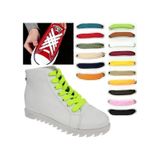 Foottab Renkli Yassı Spor Ayakkabı Bağcığı 120 cm - Fıstık Yeşili