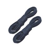 Foottab Renkli Yassı Spor Ayakkabı Bağcığı 120 Cm mavi