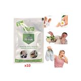 Foottab Vera Ayak Kokusu Giderici Ayakkabı Içi Koku Önleyici 10 Paket X10gr