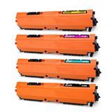 For Canon I-Sensys Lbp-7018 Toner Takim Yuksek Kapasite Muadil 4 Renk Cmyk