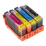 For Lexmark Hp Photosmart Premium C309A/N/G Kartuş Set 4 Renk Takım Muadil Yüksek Kapasite 364Xl