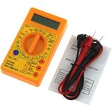 For Lıne DT-830D Dijital Multimetre Ölçü Aleti - Sarı