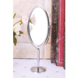 For Prime 2 Adet Masa Üstü Mini Makyaj & Bakım Aynası 360° Dönebilen Çift Taraflı Büyüteçli Makyaj Aynası 15x8