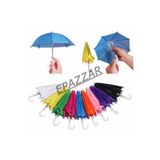 For Prime 3 Adet Minik Dekorasyon Şemsiyesi - Küçük Düz Renk Konsept Parti Süs Şemsiyesi