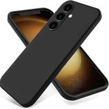 for Samsung A25 ile uyumlu darbe emici esnek silikon siyah lansman cep telefonu kılıf (Samsung A25)