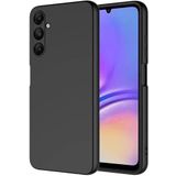 for Samsung A54 ile uyumlu darbe emici esnek silikon siyah lansman cep telefonu kılıf (Samsung A54)