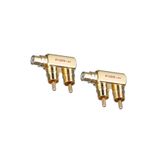 For-X 2 Rca Erkek 1 Rca Dişi Oto Amfi Sinyal Birleştirici (2 Adet) XY-54T