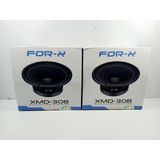 For-x 20 cm Midrange Hoparlör 500W 250RMS Güçte Profesyonel XMD-308 Modeli