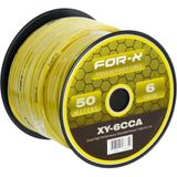 For-x 6 Ga Bakır Oto Amfi Power Kablosu 50 Metre Xy-6 Cca
