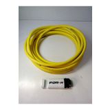 For-X Amfi Tesisat Güç Kablosu 6ga + Çakmak - Oto Anfi 6ga Power Kablosu - 5 Metre