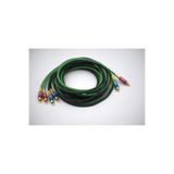 For-x Bakır Amfi Rca Kablosu - 2 Giriş 4 Çıkış Anfi Rca Kablosu - 5 Metre - El Yapımı Tam Bakır - 5 Metre