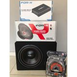 For-x For x Anfi 20CM Midrange Subwofer 30CM Set Komple Forx( Kablo Seti Hediye )