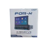 For-X FORX CAR-PLAY MİRROR LİNK BT-USB-7 COLOR-DSP İNDASH TEYP X-9040 V3 4X60 WAT