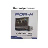 For-X FORX KABLOLU CAR-PLAY ÖZELLİKLİ İNDASH TEYP X-9040 v2 4X60 WAT MEKANİZMALI