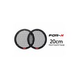 For-X Midrange Kapağı 20cm - 20cm Metal Hoparlör Kapak - 2 Adet