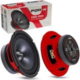 For-x Oto Mıdrange 20 Cm 300 W 2 Adet Kırmızı XMD-3080