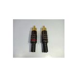 For-X Rca Konnektör 2 Adet Fuse - Xafs-2 Erkek Rca Jak - Kaliteli Rca Fiş Erkek -2 Adet - Rca
