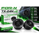 For-X Tweeter 4cm - For-X TX-24NV2 Tiz - For-X 4cm Kapı ve Direk Tweeter