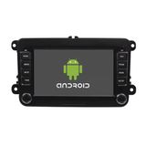 For-X Volkswagen Polo(2010-2015) 7''Qled-Tuşlu-Android 4-64Gb-Wifi-Bt5.4-Kablosuz Carplay-Full Hd Arka Kamera